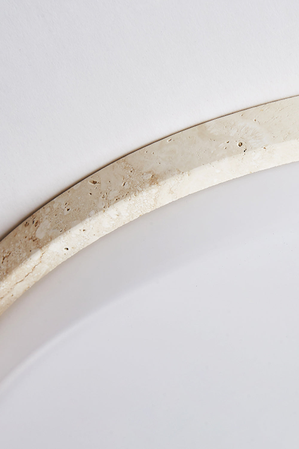 Aeon Travertine Globe Ceiling Light - view 15 | morylighting