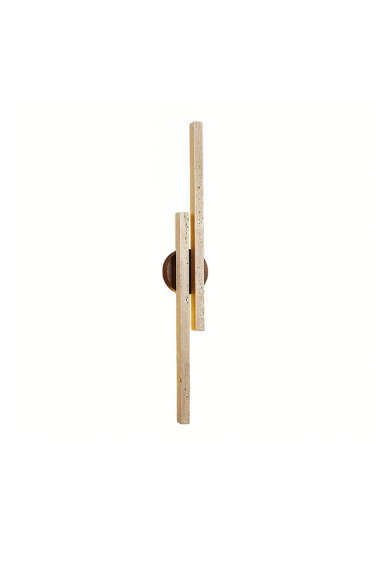 Aeris Travertine Wall Light | morylighting