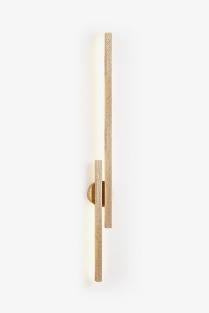 Aeris Travertine Wall Light - view 14 | morylighting