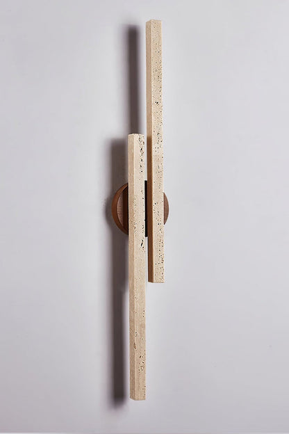 Aeris Travertine Wall Light - view 16 | morylighting