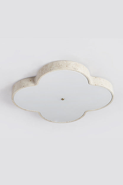 Aethel Cloud Travertine Ceiling Lamp - view 16 | morylighting