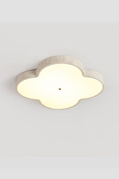 Aethel Cloud Travertine Ceiling Lamp - view 14 | morylighting