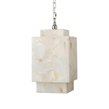 Morylighting Alabaster Cube Pendant Lamp - Background Shot