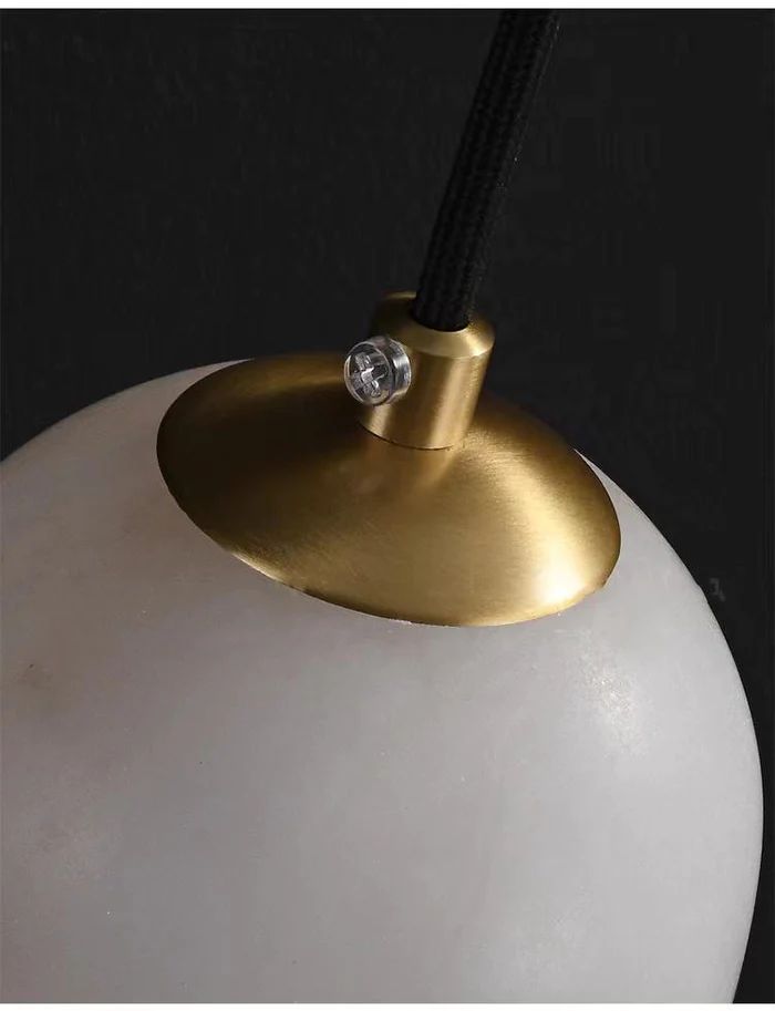 Morylighting Sculpted Alabaster Wall Sconce - Background Shot
