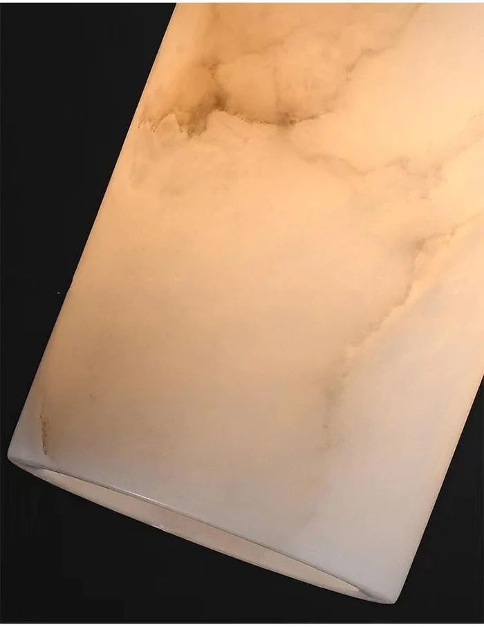 Morylighting Sculpted Alabaster Wall Sconce - Background Shot
