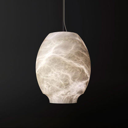 Morylighting Alabaster Orb Lantern Pendant - Background Shot