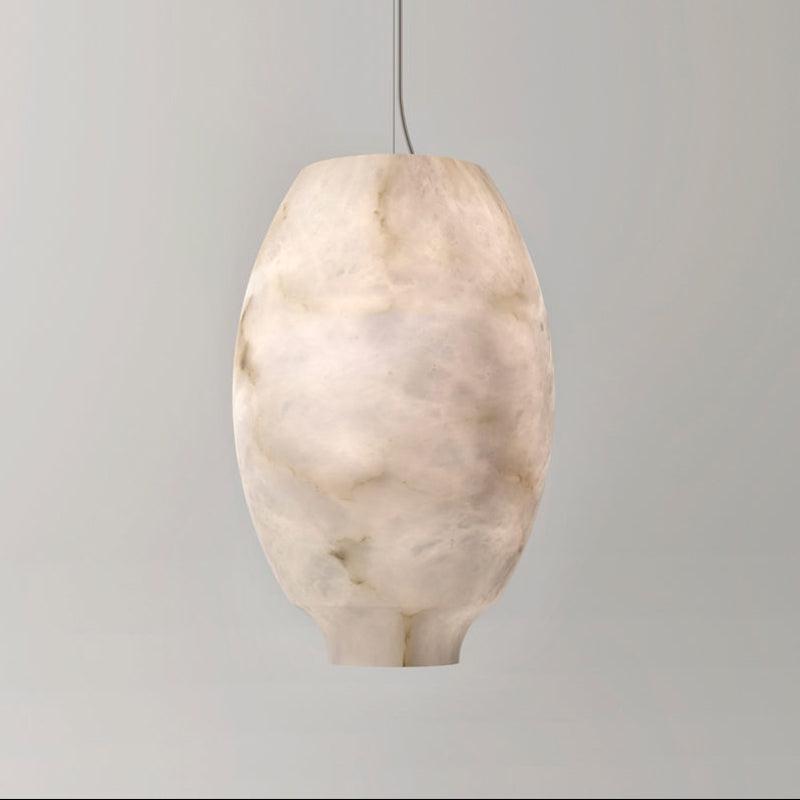 Morylighting Alabaster Orb Lantern Pendant - Background Shot