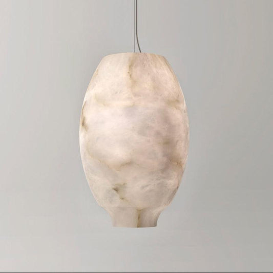 Morylighting Alabaster Orb Lantern Pendant - Background Shot
