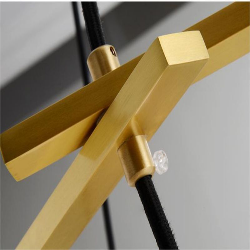 Morylighting Lumina Alabaster Modern Round Chandelier - Background Shot