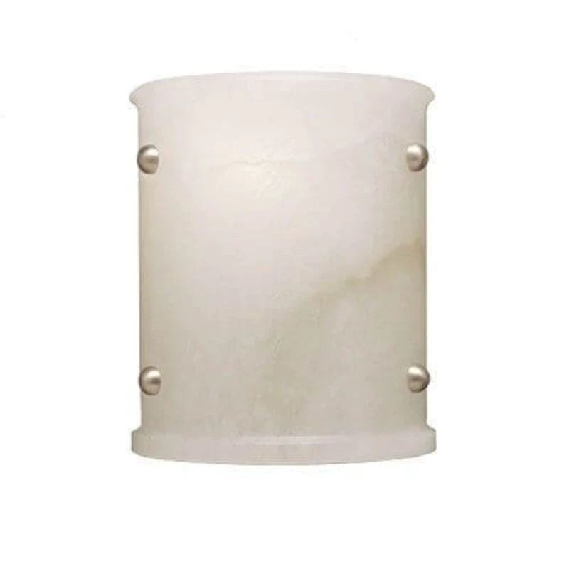 Morylighting Alabaster Arc Semi-Cylindrical Wall Sconce - Background Shot
