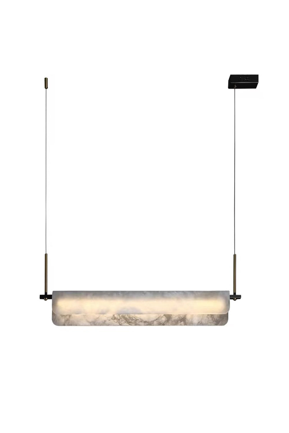 Alabaster Dining Linear Chandelier - morylighting