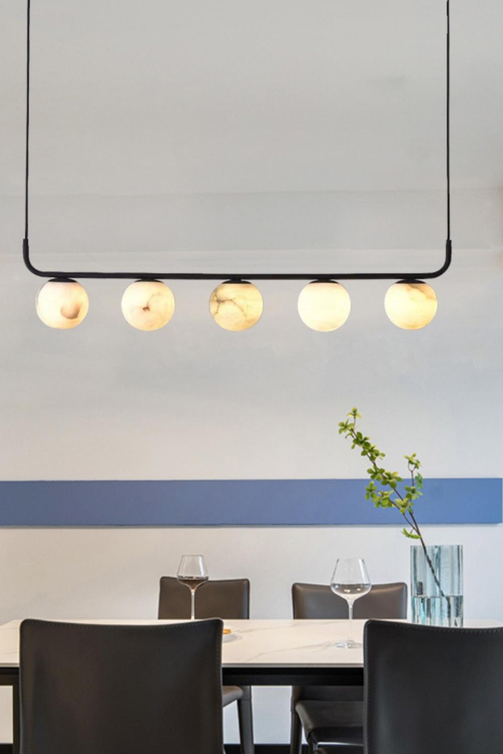 Alabaster Global Linear Pendant - morylighting