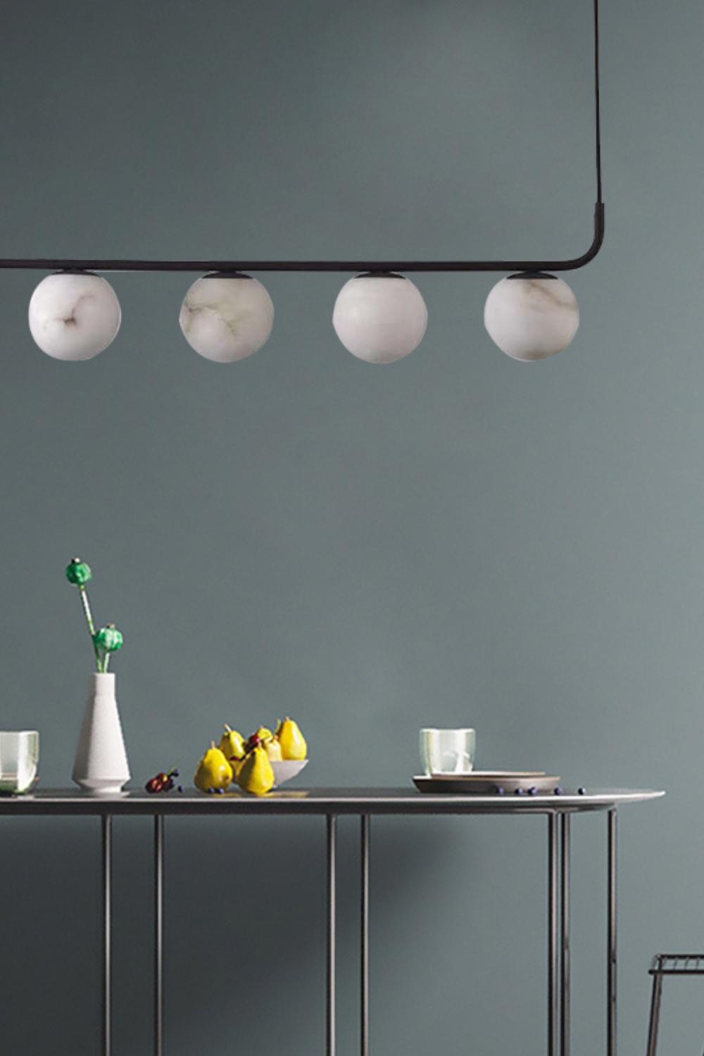 Alabaster Global Linear Pendant - morylighting