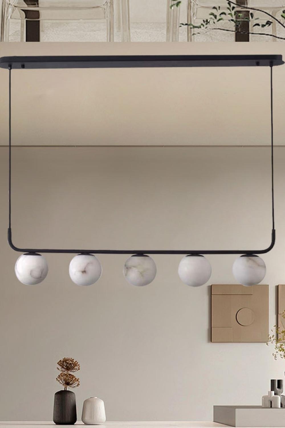 Alabaster Global Linear Pendant - morylighting