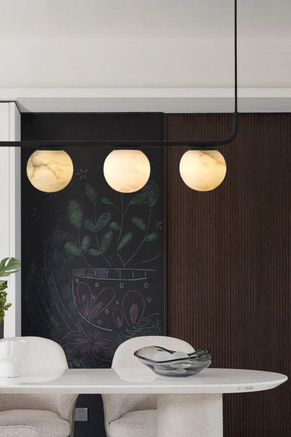 Alabaster Global Linear Pendant - morylighting