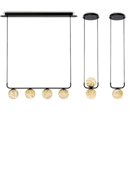 Alabaster Global Linear Pendant - morylighting