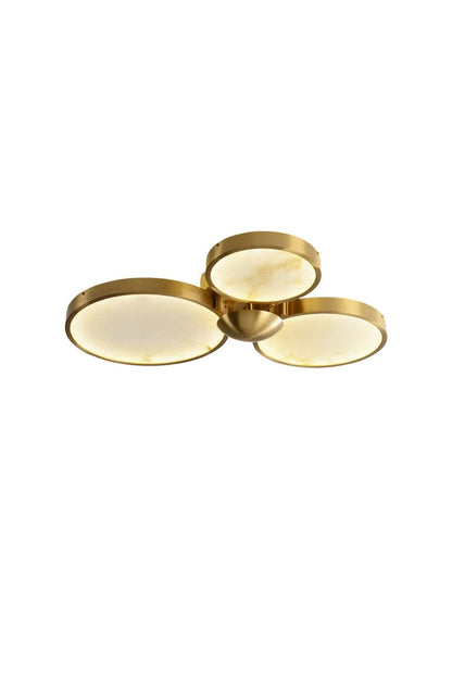 Alabaster Modern Disc Ceiling Light | morylighting