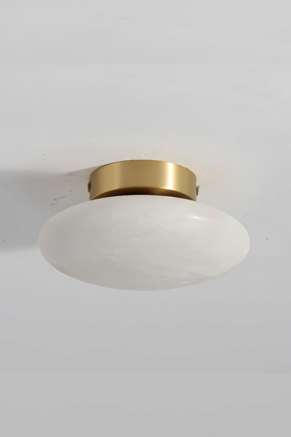 Alabaster Oval Ceiling Lamp - view 23 | morylighting