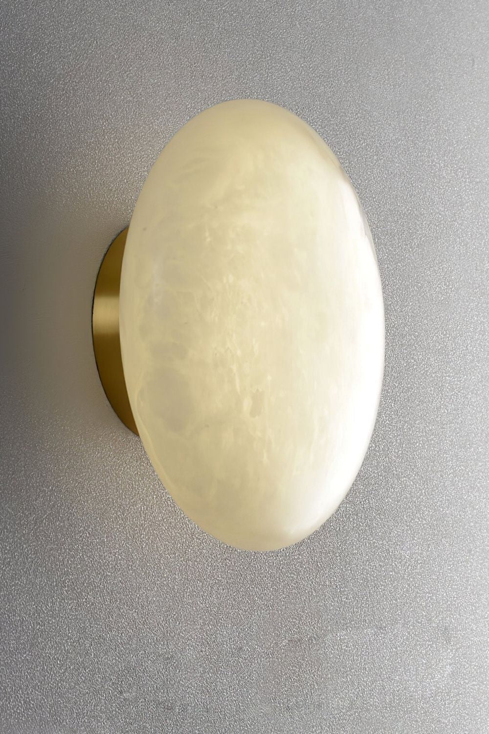 Alabaster Oval Ceiling Lamp - view 6 | morylighting