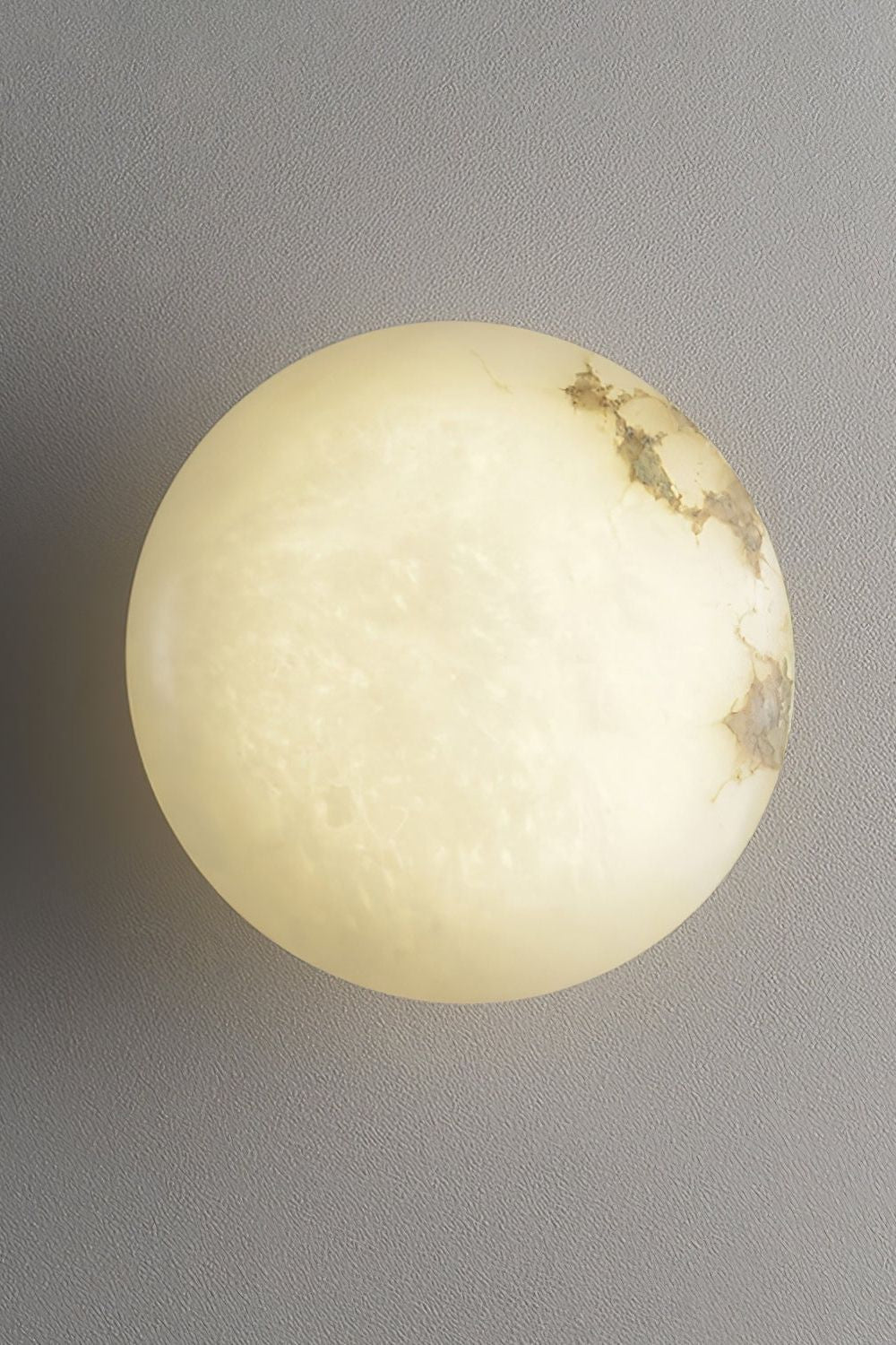 Alabaster Oval Ceiling Lamp - view 7 | morylighting
