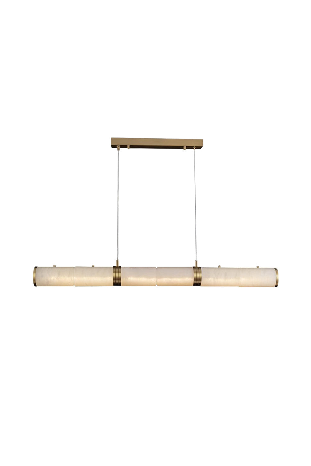 Alabaster Pillar Linear Chandelier - morylighting