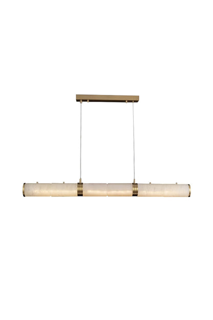 Alabaster Pillar Linear Chandelier - morylighting