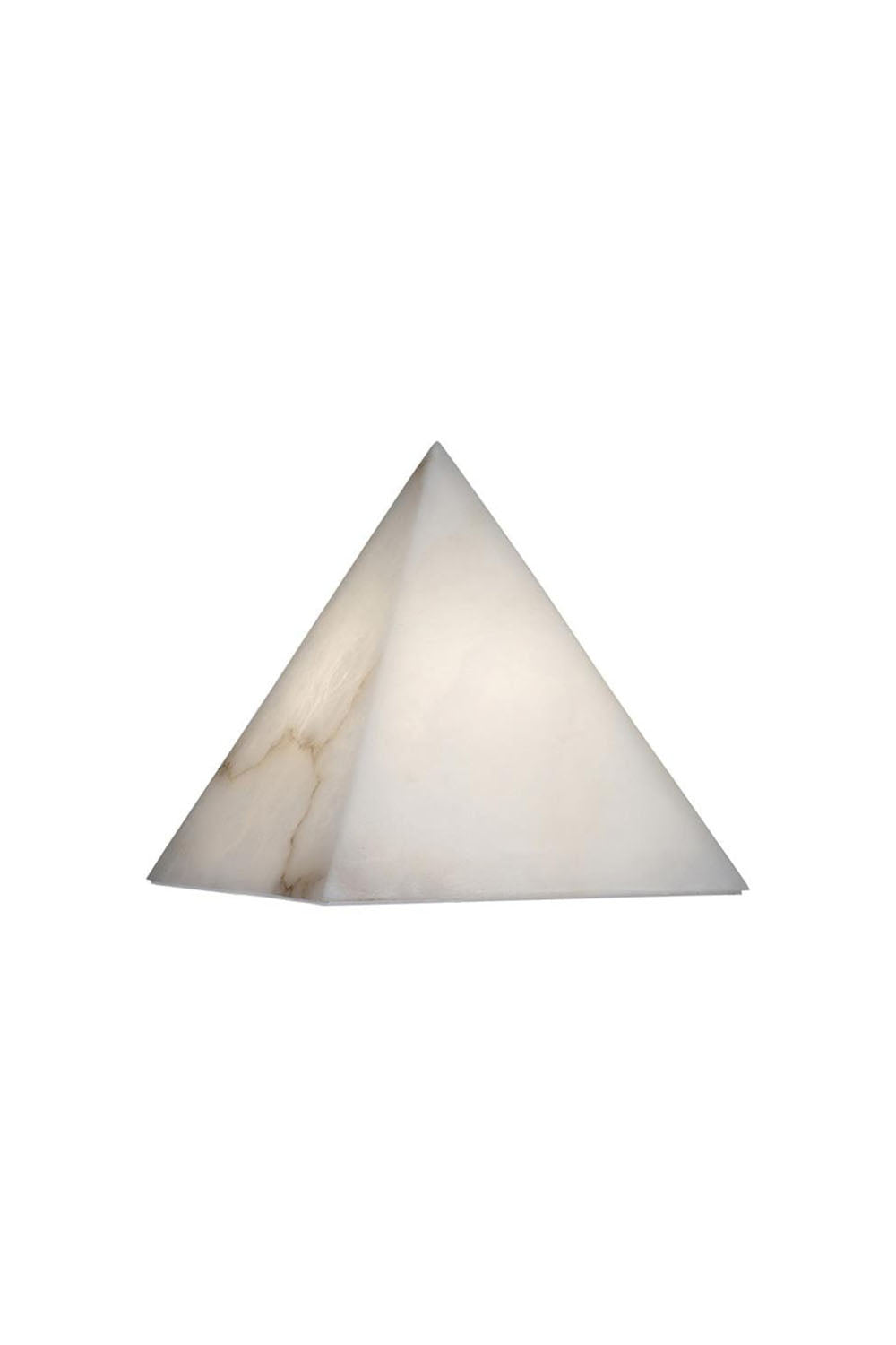 Alabaster Pyramid Table Lamp - view 20 | morylighting