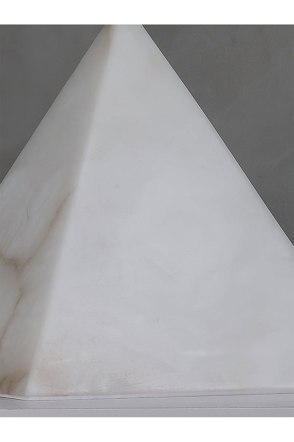 Alabaster Pyramid Table Lamp - view 19 | morylighting