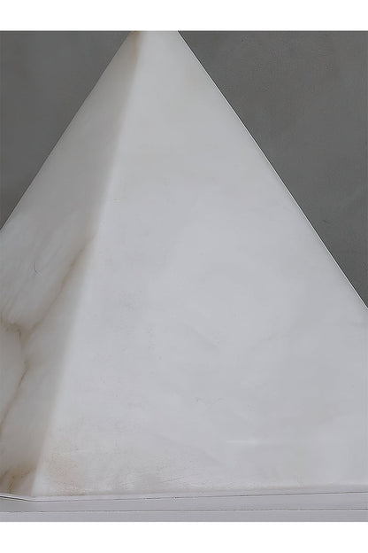 Alabaster Pyramid Table Lamp - view 19 | morylighting