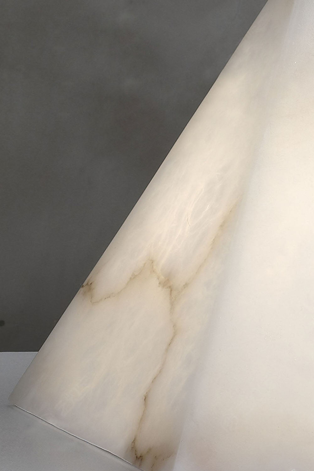 Alabaster Pyramid Table Lamp - view 17 | morylighting