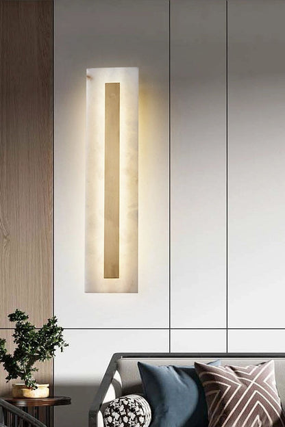 Alabaster Rounded Wall Lamp - view 19 | morylighting