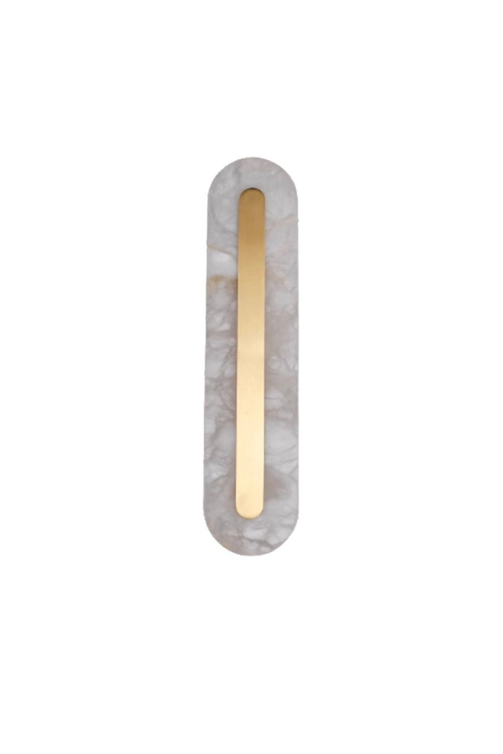 Alabaster Rounded Wall Lamp - view 2 | morylighting