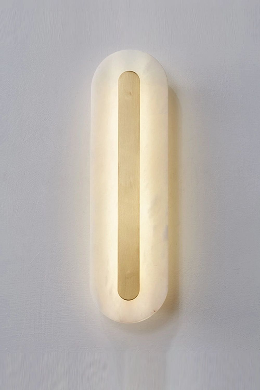 Alabaster Rounded Wall Lamp - view 5 | morylighting