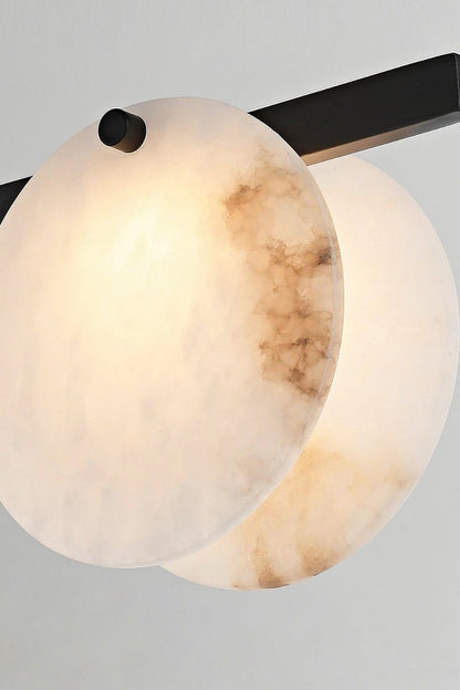Alabaster Trinidad Dining Room Chandelier - view 12 | morylighting