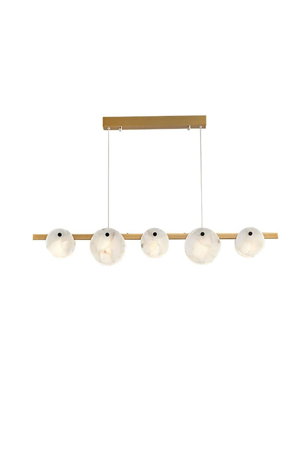 Alabaster Trinidad Dining Room Chandelier - view 15 | morylighting