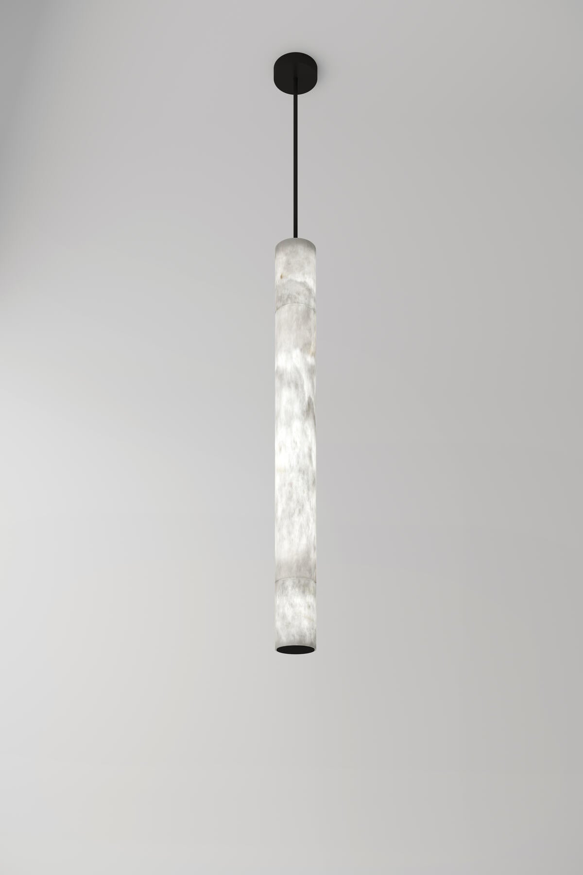 Morylighting Alabaster Column Pendant Light - Background Shot