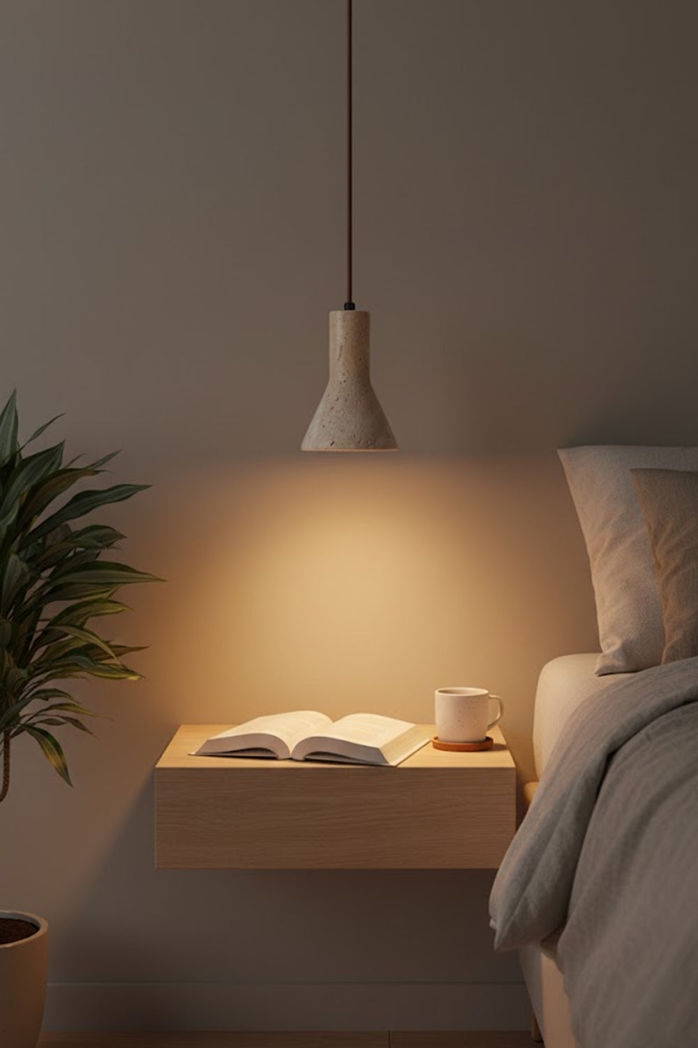 Alchemica Stone Pendant Lamp - view 3 | morylighting