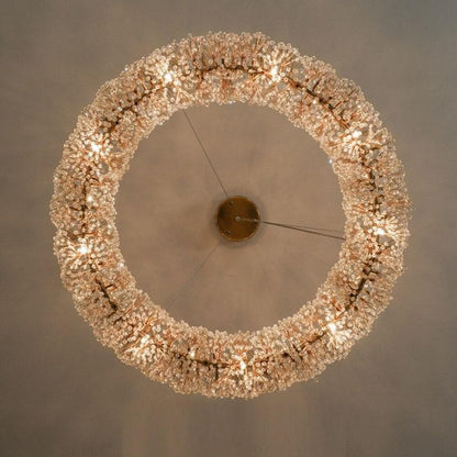 LA Aleya Crystal Ring Chandelier