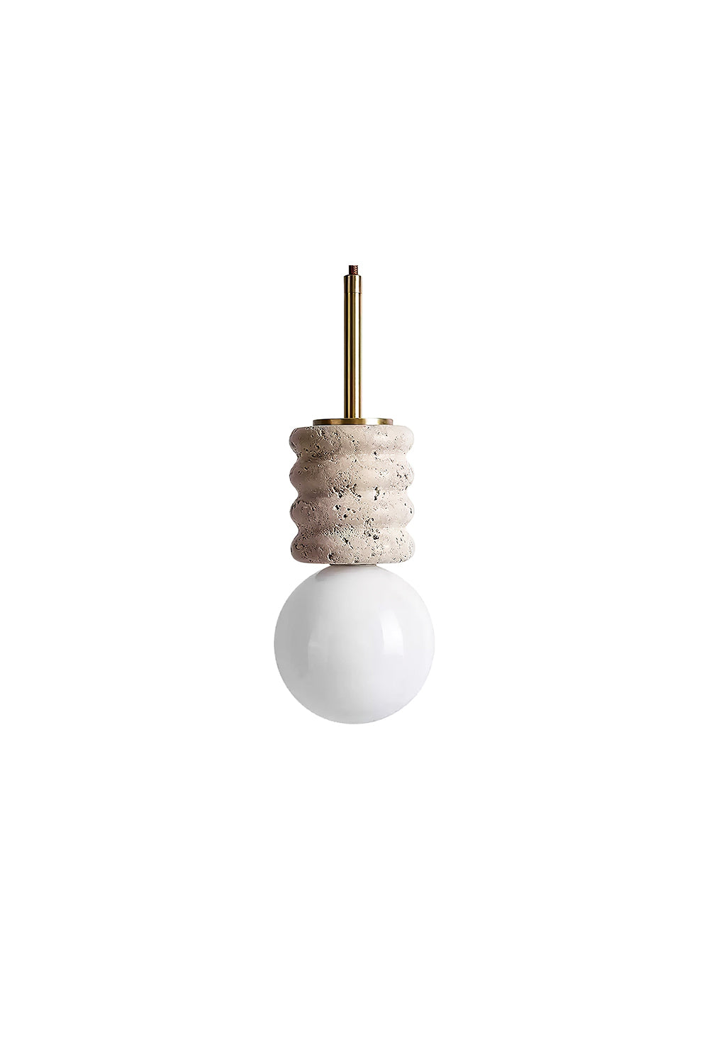 Alvia Travertine Pendant Lamp | morylighting