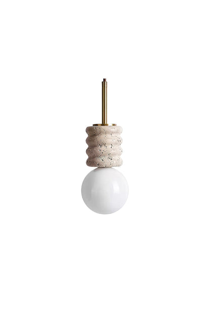 Alvia Travertine Pendant Lamp | morylighting