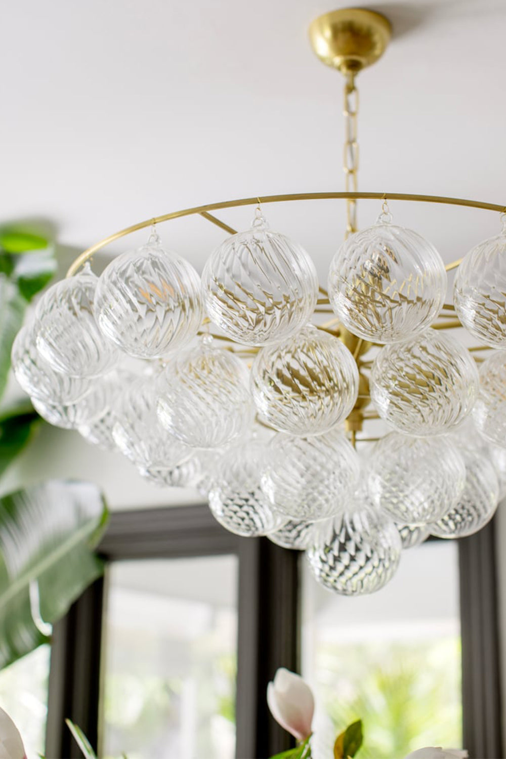Amber Bubble Glass Chandelier - view 22 | morylighting