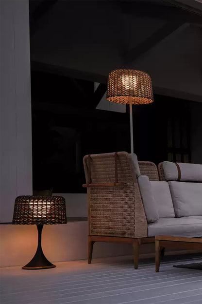 Ambient Mesh Outdoor Floor Lamp - view 11 | morylighting