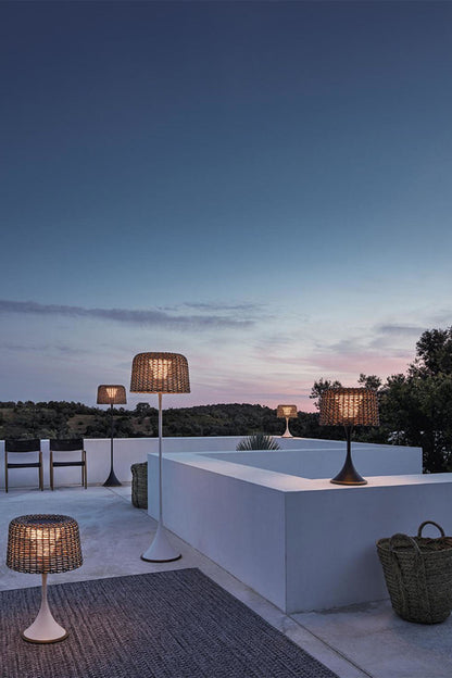 Ambient Mesh Outdoor Floor Lamp - view 3 | morylighting