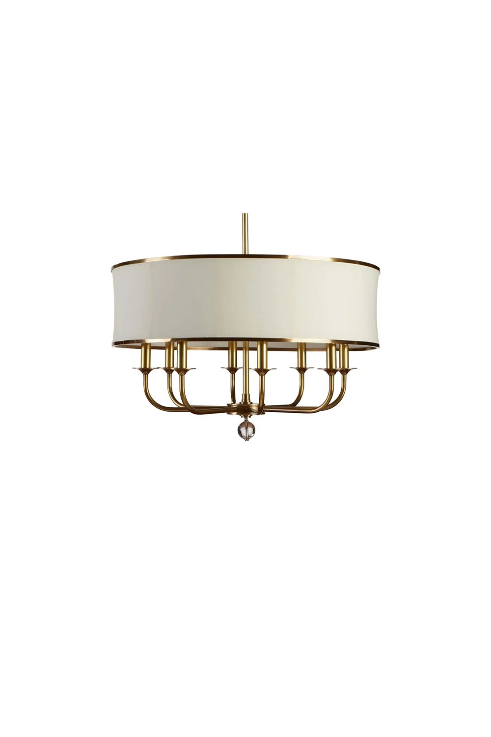 American Brass Simple Chandelier | morylighting