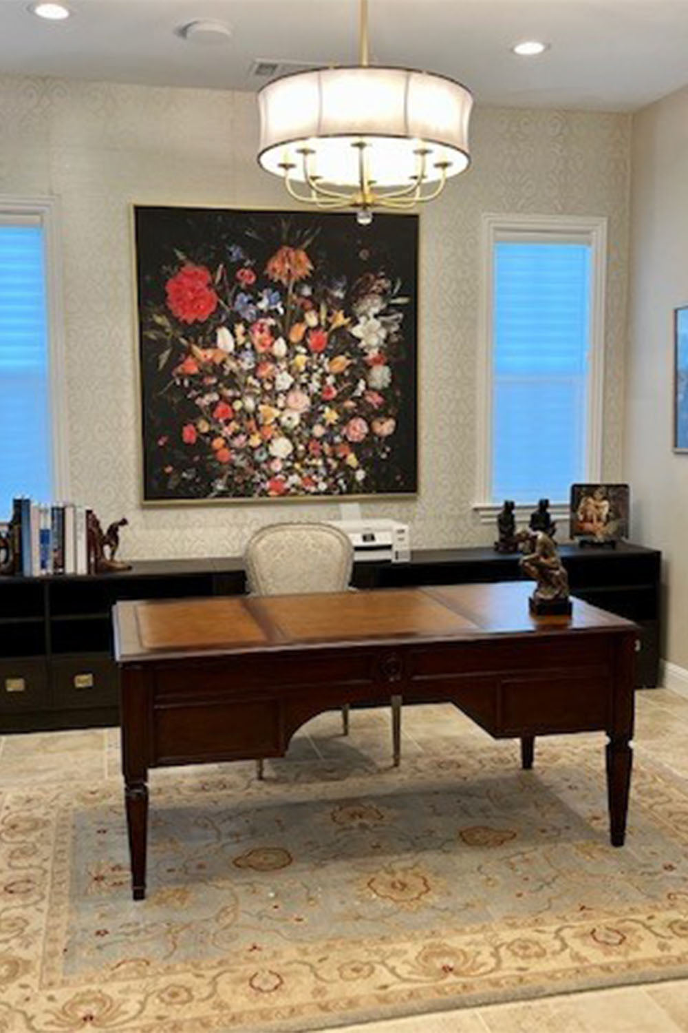 American Brass Simple Chandelier - view 7 | morylighting