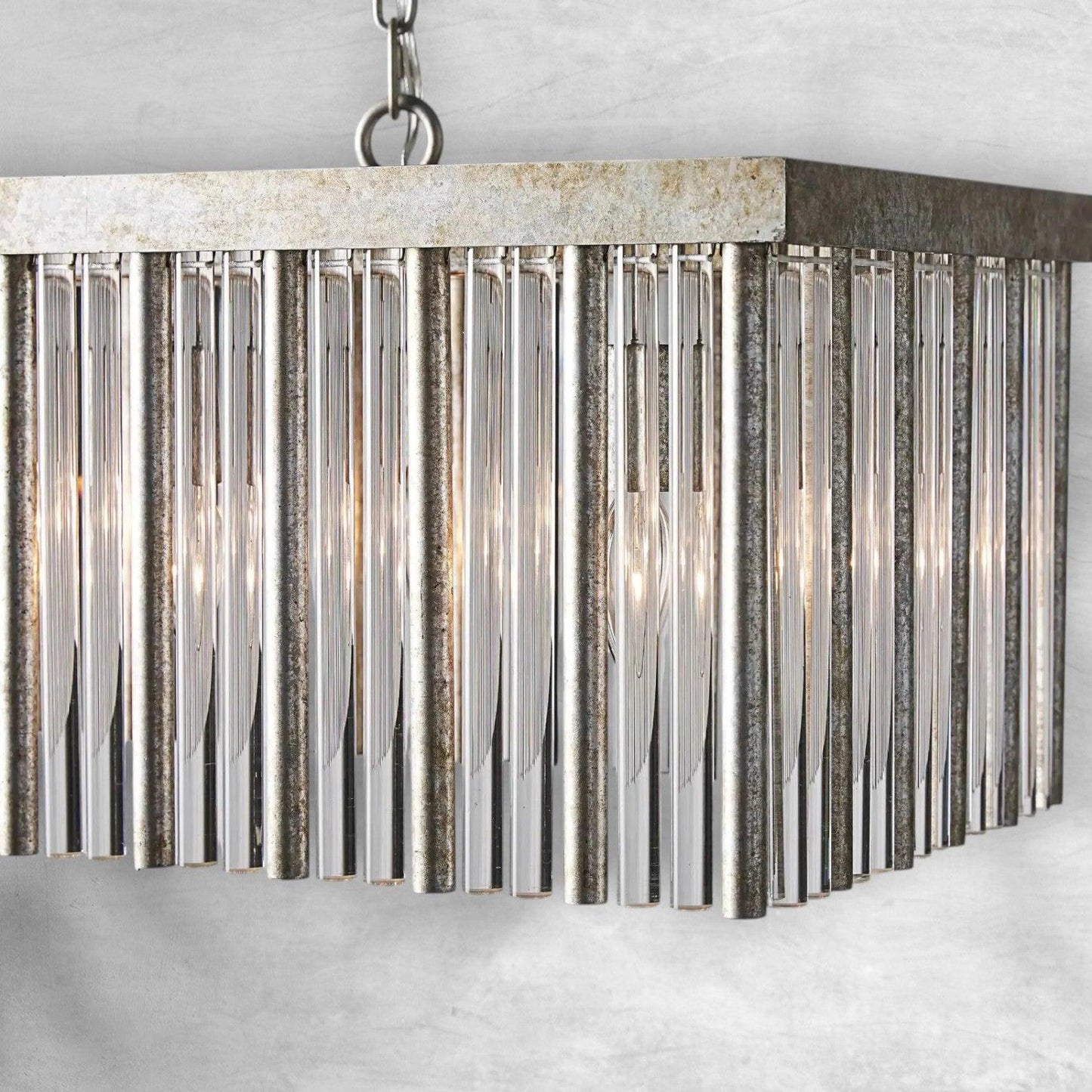 Andalucia Rectangular Chandelier 56"