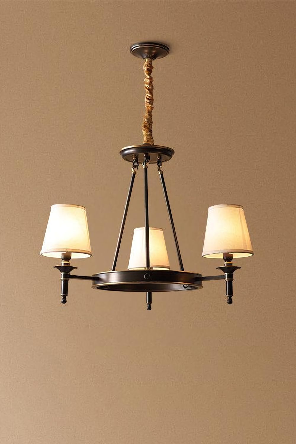 Antique Brass Chandelier - morylighting