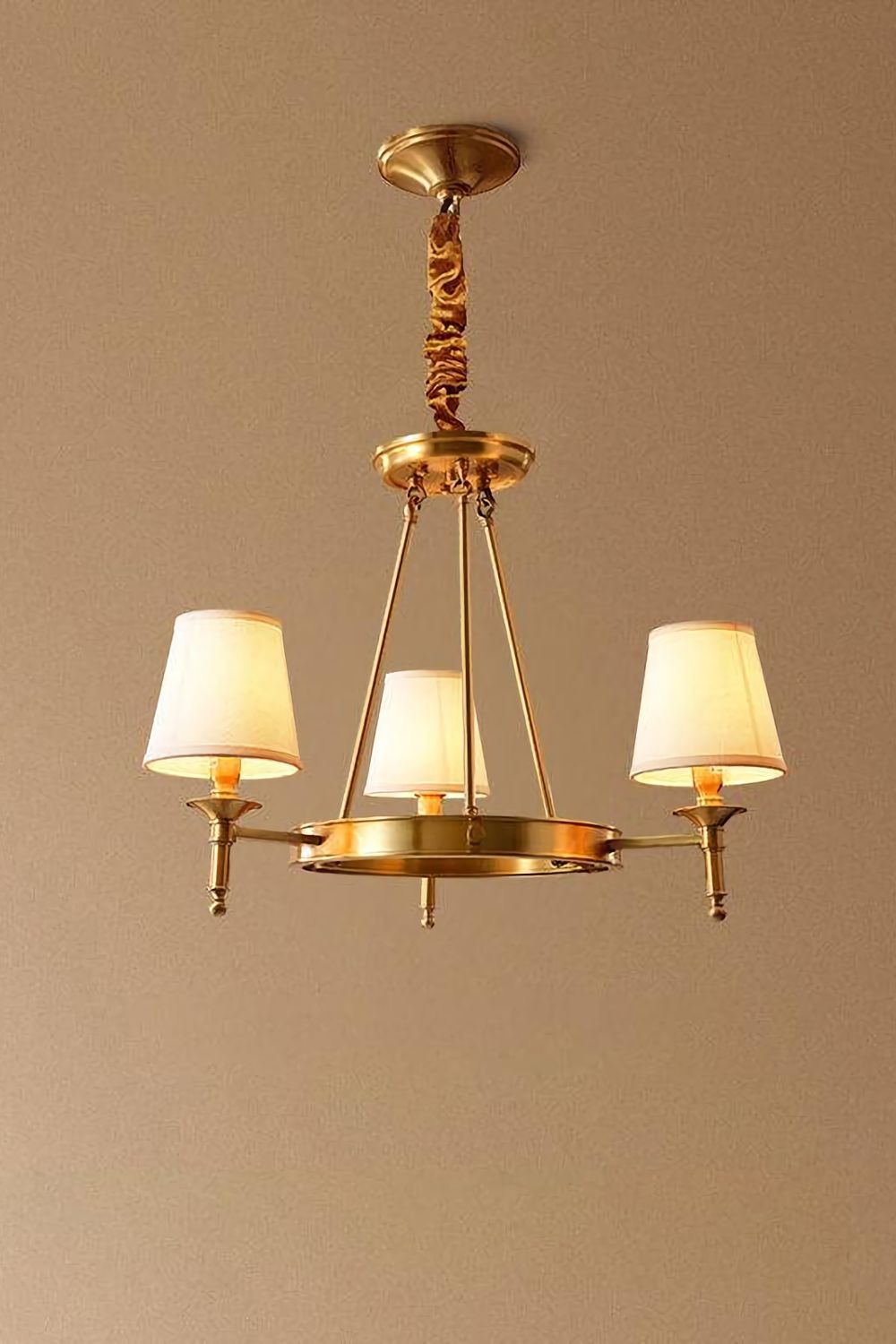 Antique Brass Chandelier - morylighting