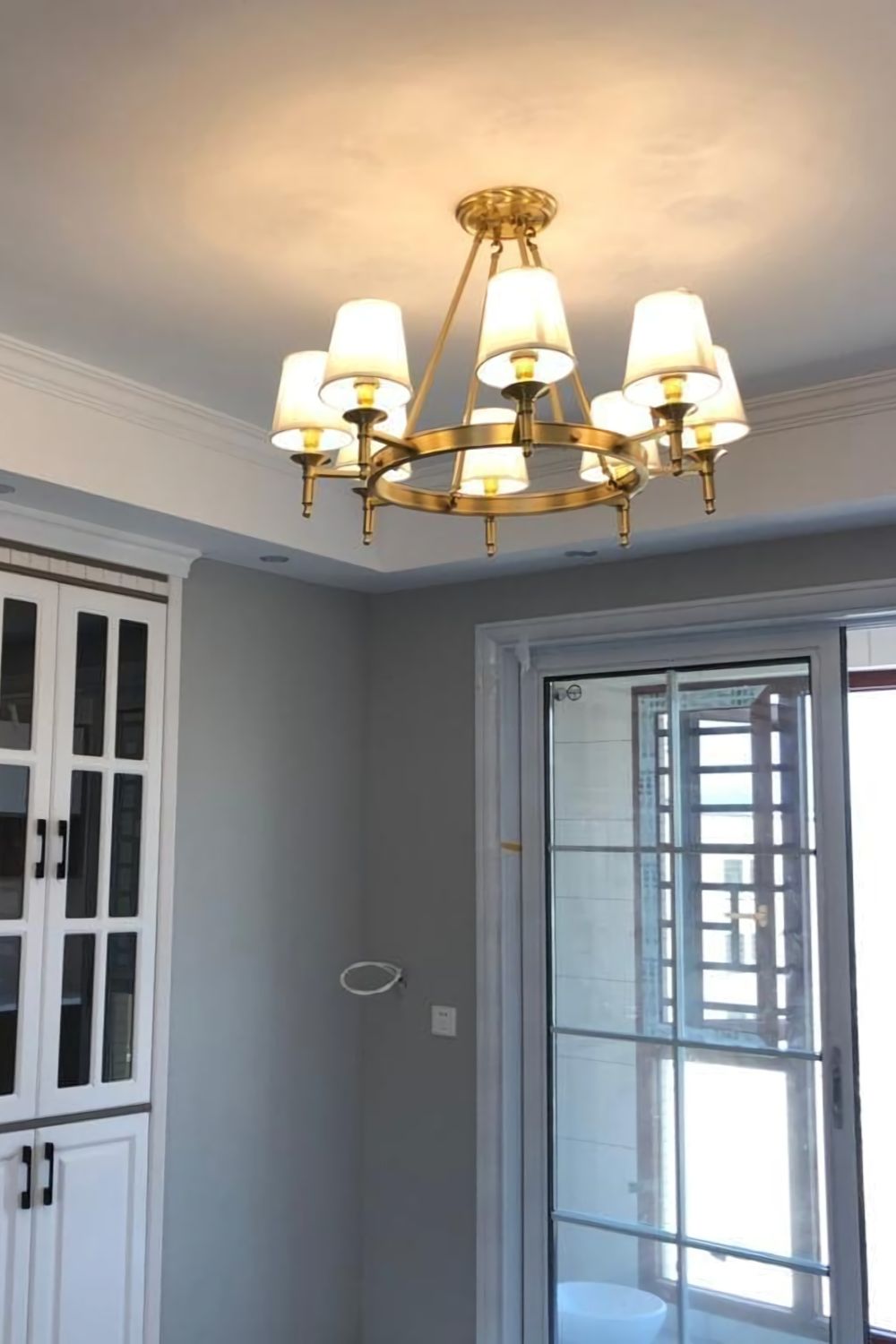 Antique Brass Chandelier - morylighting