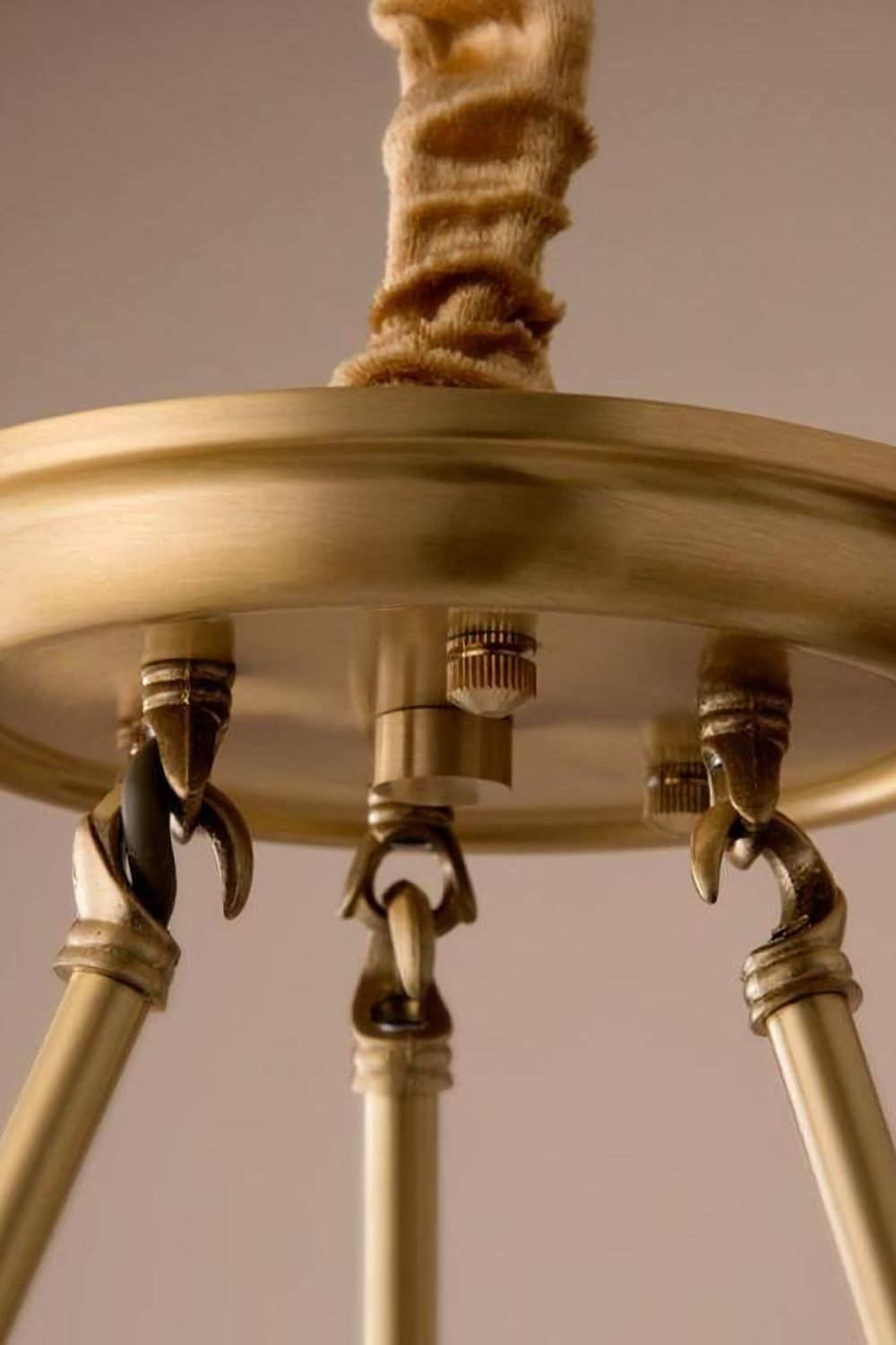 Antique Brass Chandelier - morylighting